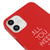 iPhone 12 All You Need Telefon Kılıfı - Renkli Silikon - Kırmızı