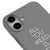 iPhone 17 All You Need Telefon Kılıfı - Renkli Silikon - Gri
