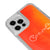iPhone 12 Pro Pacman Telefon Kılıfı - Neon - Turuncu