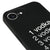 iPhone 16e Vodka Telefon Kılıfı - Renkli Silikon - Siyah