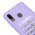 Samsung A20 Vodka Telefon Kılıfı - Renkli Silikon - Lila