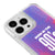 iPhone 15 Pro Max 90s Telefon Kılıfı - Neon - Violet