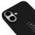 iPhone 17 Lanet Telefon Kılıfı - Renkli Silikon - Siyah