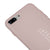 iPhone 7 Plus Lanet Telefon Kılıfı - Renkli Silikon - Pudra