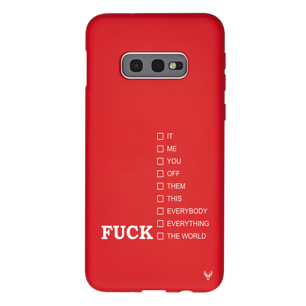 RenkliSilikonKırmızı