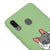 Samsung A20 Kedicik Telefon Kılıfı - Renkli Silikon - Yeşil
