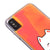 iPhone XS Atkılı Kedi Telefon Kılıfı - Neon - Turuncu