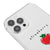 iPhone 12 Pro Max Strawberry Telefon Kılıfı - Şeffaf - Saydam
