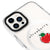 iPhone 16 Pro Strawberry Telefon Kılıfı - Magsafeli Artycase - Beyaz