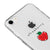 iPhone 7 Strawberry Telefon Kılıfı - Şeffaf - Saydam