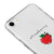 iPhone SE 2020 Strawberry Telefon Kılıfı - Şeffaf - Saydam
