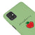 Samsung M51 Strawberry Telefon Kılıfı - Renkli Silikon - Yeşil