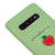 Samsung S10 Strawberry Telefon Kılıfı - Renkli Silikon - Yeşil