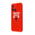Xiaomi Redmi 12C Bulls Telefon Kılıfı - Renkli Silikon - Kırmızı