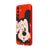 Samsung A37 Cartoon Mouse Telefon Kılıfı - Renkli Silikon - Kırmızı