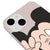 iPhone 15 Plus Cartoon Mouse Telefon Kılıfı - Renkli Silikon - Pudra
