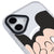 iPhone 16 Cartoon Mouse Telefon Kılıfı - Magsafeli Artycase - Beyaz