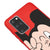 Samsung S20 Plus Cartoon Mouse Telefon Kılıfı - Renkli Silikon - Kırmızı