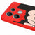 Xiaomi Redmi Note 13 Pro Cartoon Mouse Telefon Kılıfı - Renkli Silikon - Kırmızı