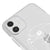 iPhone 11 Altın Oran Telefon Kılıfı - Şeffaf - Saydam
