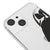 iPhone 13 Mini Half Dark Telefon Kılıfı - Şeffaf - Saydam