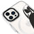 iPhone 16 Pro Max Half Dark Telefon Kılıfı - Magsafeli Artycase - Beyaz