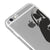 iPhone 6 Plus Half Dark Telefon Kılıfı - Şeffaf - Saydam