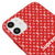 iPhone 11 Supreme LV Telefon Kılıfı - Renkli Silikon - Kırmızı