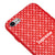 iPhone 7 Supreme LV Telefon Kılıfı - Renkli Silikon - Kırmızı