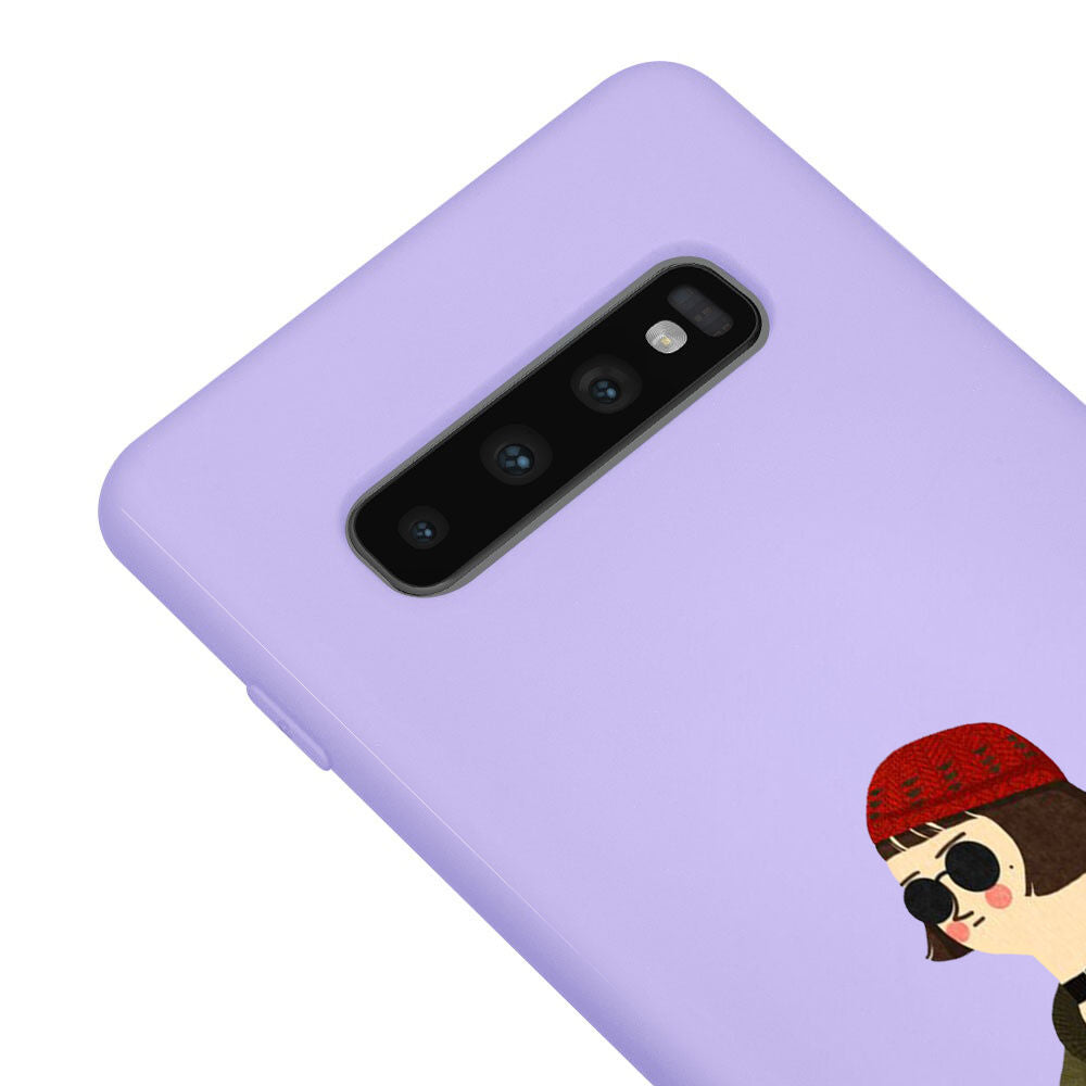 RenkliSilikonLila