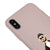 iPhone XS Max Paltolu Adam Telefon Kılıfı - Renkli Silikon - Pudra