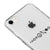 iPhone 8 Gezegen Telefon Kılıfı - Şeffaf - Saydam