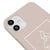 iPhone 12 Mini Face Telefon Kılıfı - Renkli Silikon - Pudra