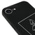 iPhone 17e Face Telefon Kılıfı - Renkli Silikon - Siyah