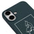 iPhone 17 Face Telefon Kılıfı - Renkli Silikon - Haki