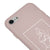 iPhone 8 Face Telefon Kılıfı - Renkli Silikon - Pudra