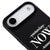 iPhone Air No Bad Vibes Telefon Kılıfı - Renkli Silikon - Siyah