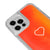 iPhone 12 Pro Heart Telefon Kılıfı - Neon - Turuncu