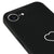 iPhone 17e Heart Telefon Kılıfı - Renkli Silikon - Siyah