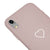 iPhone XR Heart Telefon Kılıfı - Renkli Silikon - Pudra