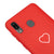 Samsung A20 Heart Telefon Kılıfı - Renkli Silikon - Kırmızı