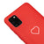 Samsung A31 Heart Telefon Kılıfı - Renkli Silikon - Kırmızı