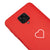 Xiaomi Redmi Note 9S Heart Telefon Kılıfı - Renkli Silikon - Kırmızı