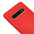 Samsung S10 Sunshine Telefon Kılıfı - Renkli Silikon - Kırmızı