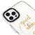 iPhone 16 Pro Good Vibes Telefon Kılıfı - Magsafeli Artycase - Beyaz