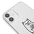 iPhone 12 Mini Edepsiz Kedi Telefon Kılıfı - Şeffaf - Saydam