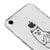 iPhone 8 Edepsiz Kedi Telefon Kılıfı - Şeffaf - Saydam