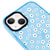 iPhone 13 Papatya Desenli Telefon Kılıfı - Artycase - Azure