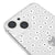 iPhone 15 Papatya Desenli Telefon Kılıfı - Şeffaf - Saydam