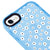 iPhone 7 Papatya Desenli Telefon Kılıfı - Artycase - Azure